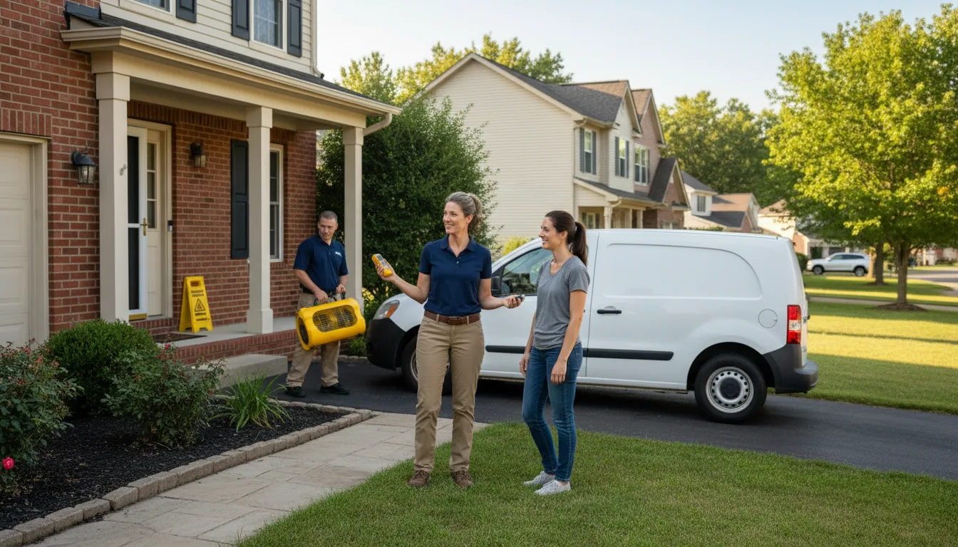 Water restoration image for Emergency Water Damage Restoration in Corydon, IN